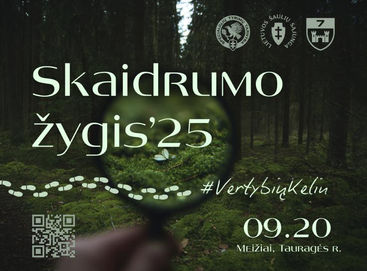 Kviečiame jungtis į „Skaidrumo žygį ‘25“