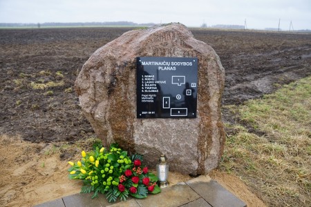 Marcelijaus ir Algirdo Martinaičių gimtinės įamžinimas 