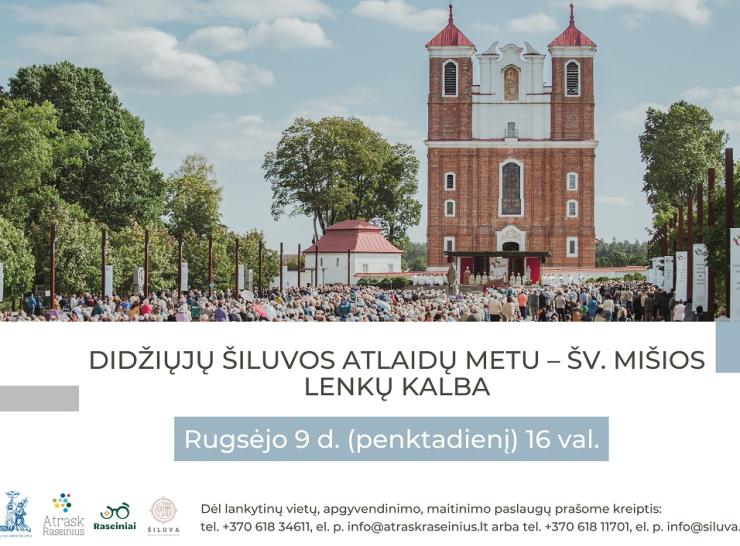Didžiųjų Šiluvos atlaidų metu – Šv. Mišios lenkų kalba