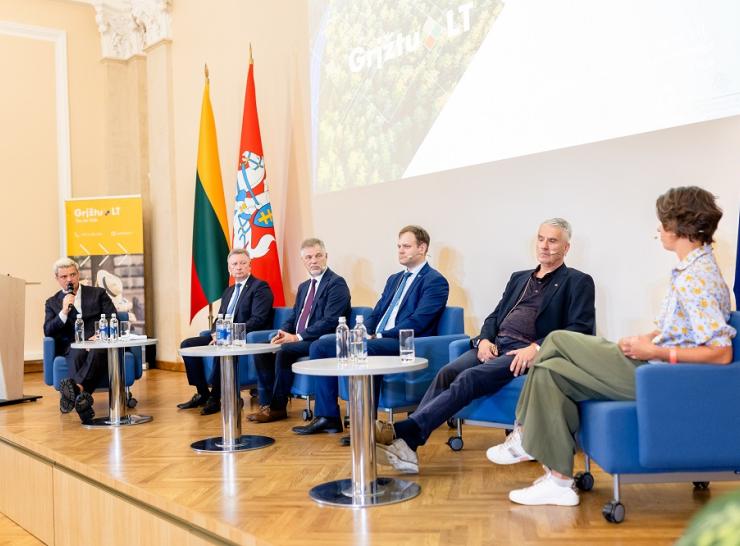Raseinių rajono meras dalyvavo Užsienio reikalų ministerijos organizuotoje diskusijoje apie diasporą
