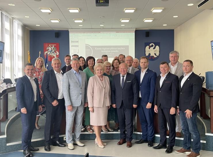 A.	Nekrošius – atstovas Lietuvos ir Lenkijos bendradarbiavimo programoje