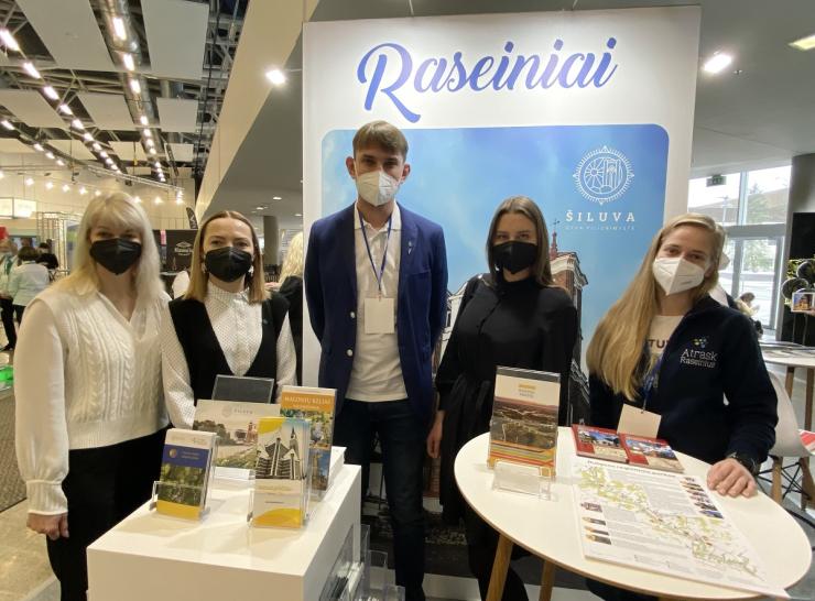 Raseinių kraštas pristatytas tarptautinėje turizmo parodoje „Adventur 2022“