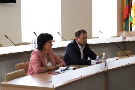 Susitikimas su Užimtumo tarnybos atstovais