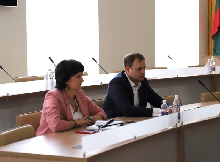 Susitikimas su Užimtumo tarnybos atstovais