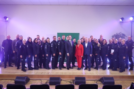 Policijos dienos proga – padėkos Raseinių rajono policijos pareigūnams