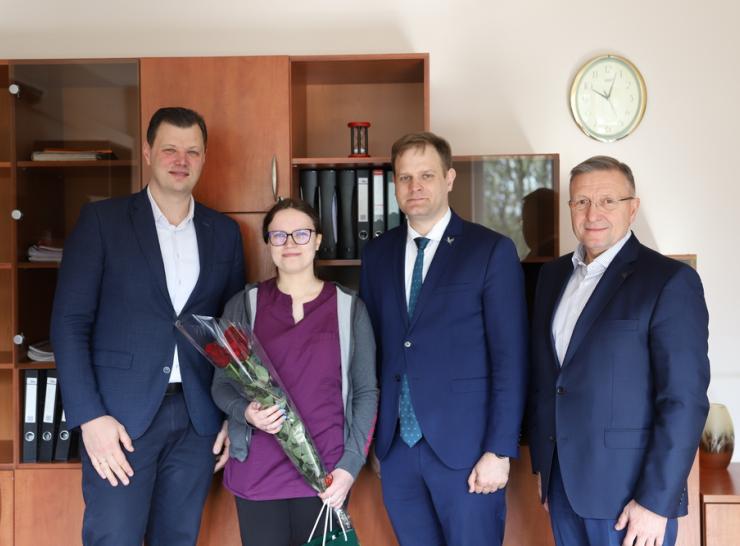 Pirminės sveikatos priežiūros centras pasipildė nauja komandos nare