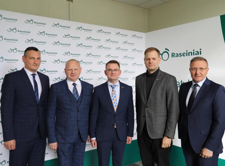 Raseiniuose lankėsi sveikatos apsaugos ministras