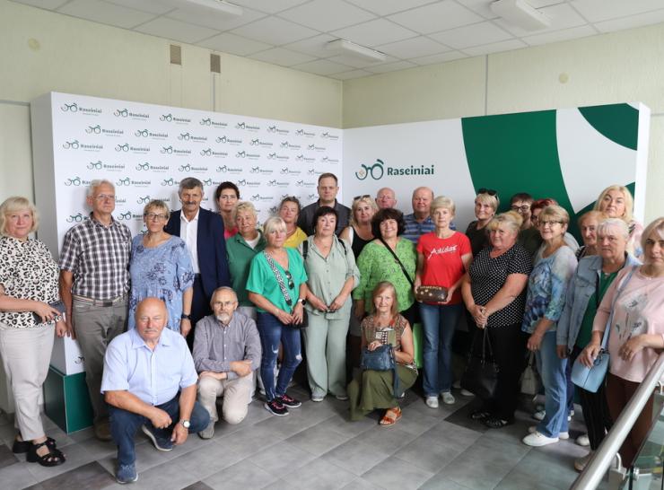 Raseinių rajone lankosi kaimo bendruomenių atstovai iš Ukmergės rajono