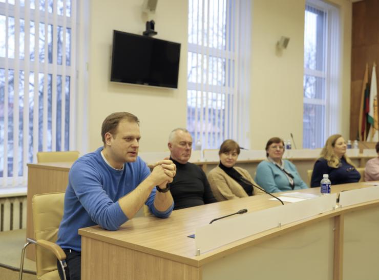 Savivaldybėje vyko susitikimas su rajono sodininkų bendrijų atstovais