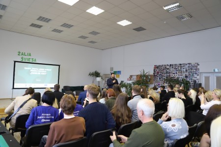 Raseiniuose surengta konferencija apie jaunimo savanorystės stiprinimą