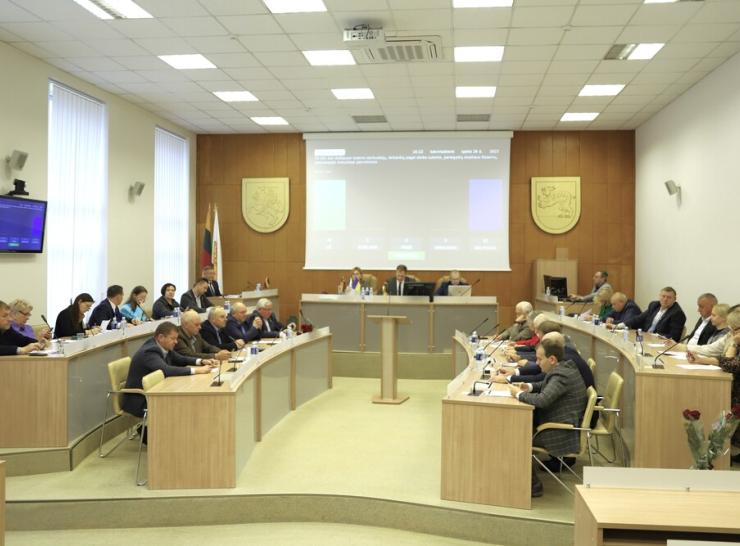 Svarbiausi spalio 26 d. Savivaldybės tarybos posėdžio sprendimai