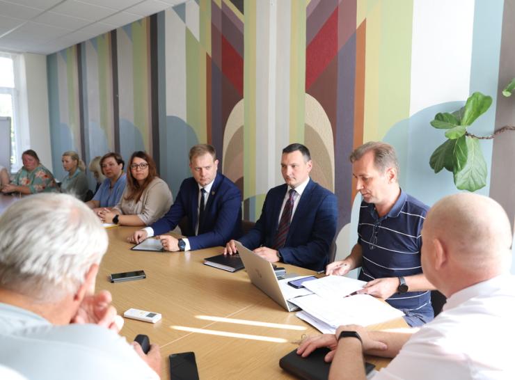 Vyko papildomas Operacijų centro posėdis dėl Ariogalos miesto ir jo apylinkių ekstremalios situacijos
