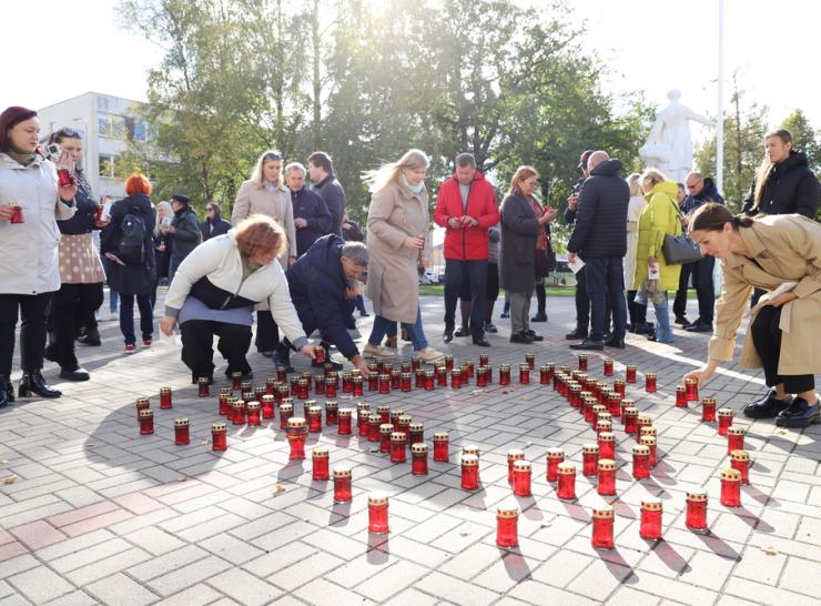 Raseiniai jungėsi prie padėkos akcijos organų donorams ir jų artimiesiems