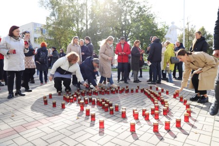 Raseiniai jungėsi prie padėkos akcijos organų donorams ir jų artimiesiems