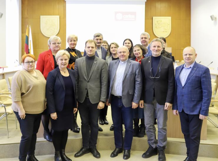 Savivaldybėje lankėsi Kauno arkivyskupijos Carito atstovai