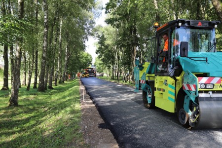 Kapitaliai remontuojama dar viena rajono gatvė – Paraseinio g., Paraseinio k.