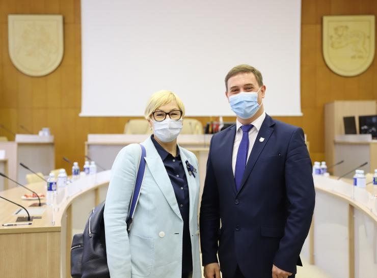 Švietimo, mokslo ir sporto ministrės vizitas į Raseinių rajoną 