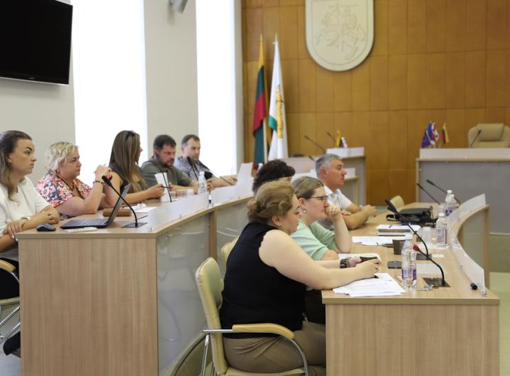 Pirmajame pasitarime aptartos prekybos organizavimo tvarkos tobulinimo galimybės