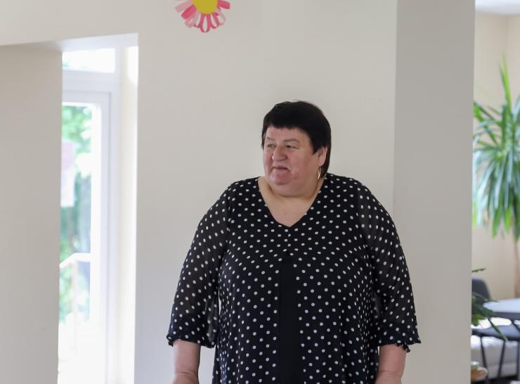 Į užtarnautą poilsį išleista Kalnujų seniūnijos seniūnė
