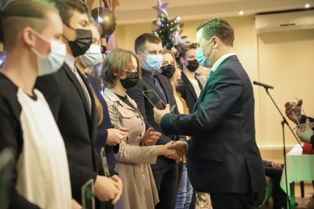 Sportininkams įteikti apdovanojimai ir mero Andriaus Bautronio padėkos