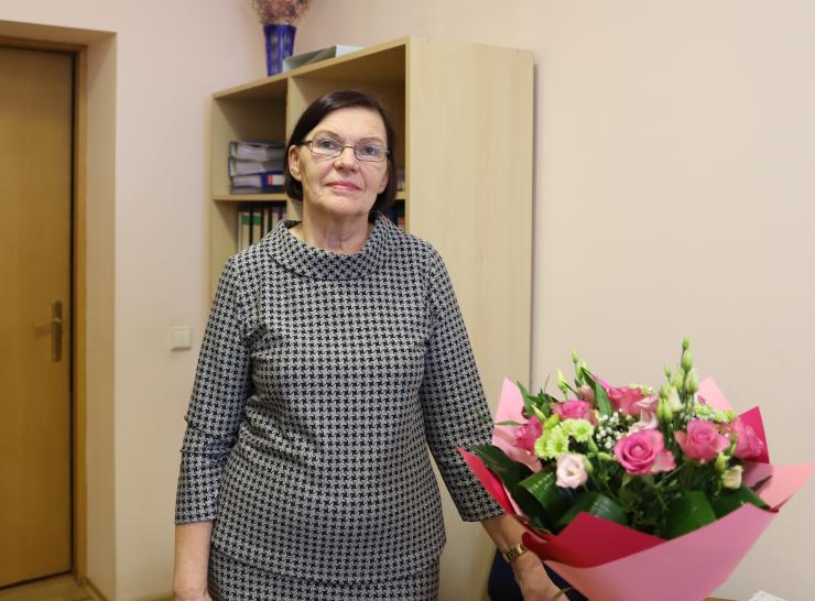 Į užtarnautą poilsį išleista ilgametė Savivaldybės kontrolierė