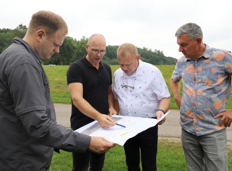 Pradedami dalies Dainų slėnio projektavimo darbai