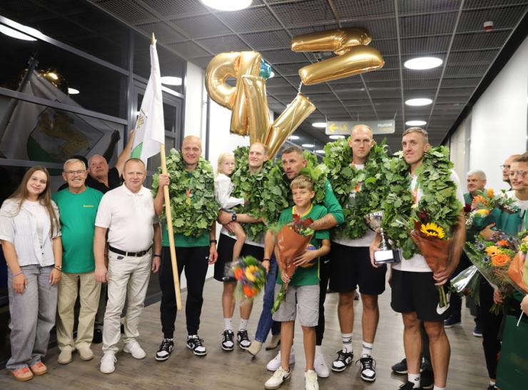 Raseiniškis Evaldas Džiaugys su Lietuvos 3×3 rinktine tapo Europos čempionais