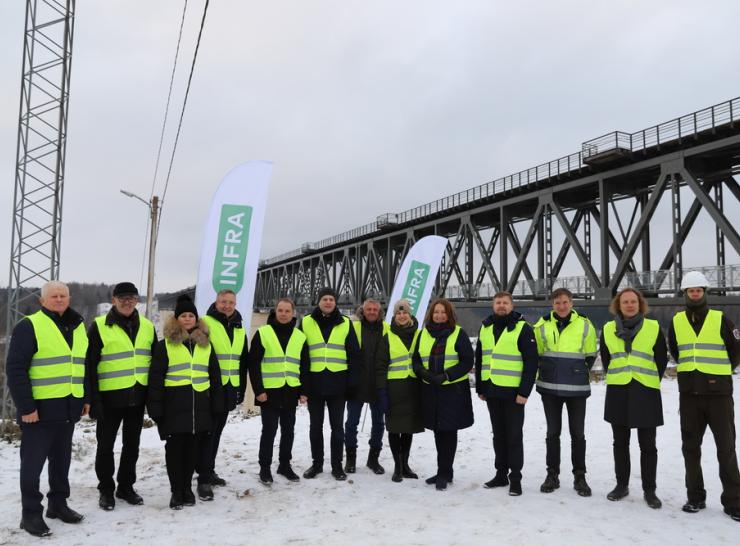  Ilgiausias ir aukščiausias Lietuvoje Lyduvėnų geležinkelio tiltas atveriamas visuomenei