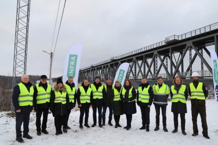  Ilgiausias ir aukščiausias Lietuvoje Lyduvėnų geležinkelio tiltas atveriamas visuomenei