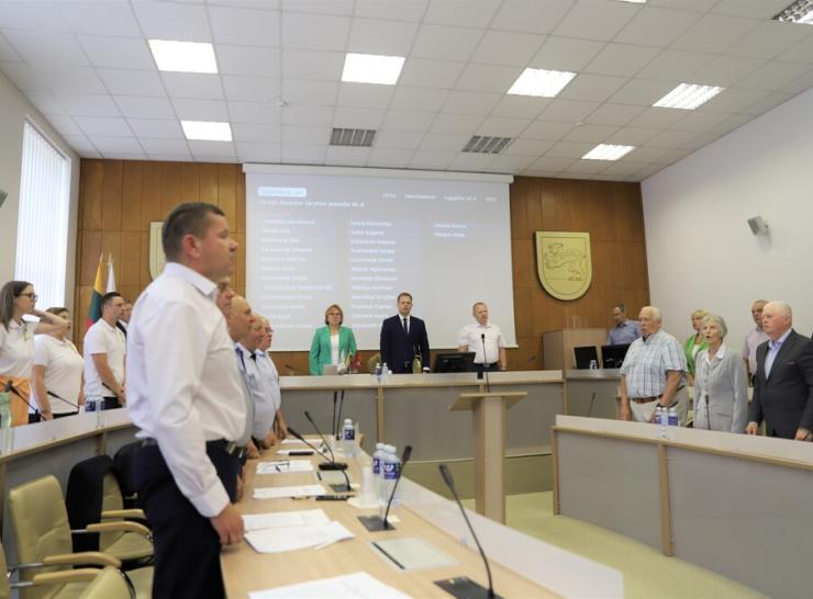 Svarbiausi rugpjūčio 24 d. Savivaldybės tarybos posėdžio sprendimai
