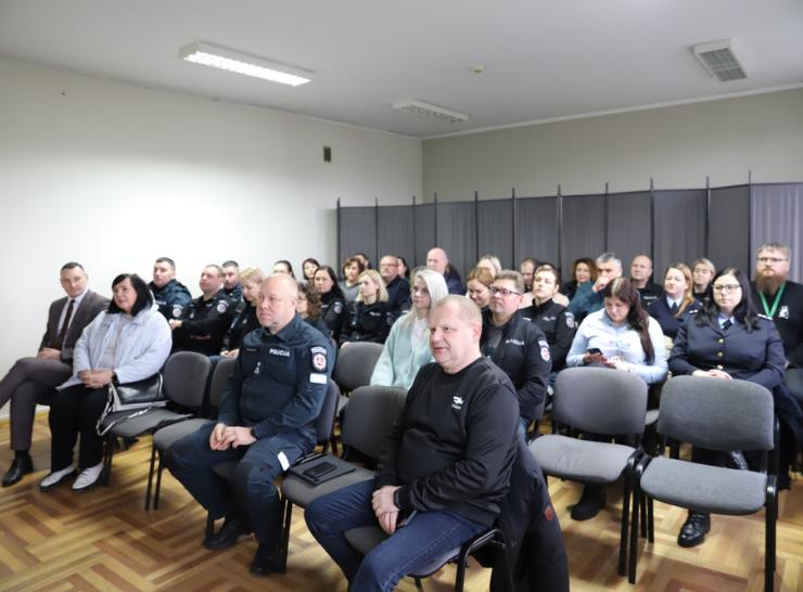 Pristatyta Raseinių rajono policijos 2024 m. veiklos ataskaita