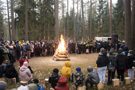 Savaitgalį tarp Raseinių ir Kėdainių teritorijų paminėtas Pušynės mūšio 80-metis