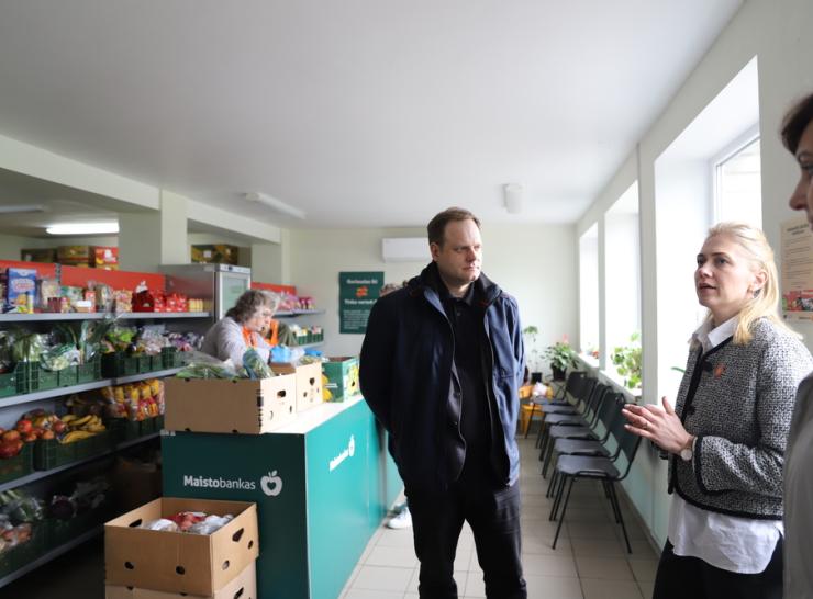 Aptartos Raseinių rajono savivaldybės ir „Maisto banko“ bendradarbiavimo galimybės