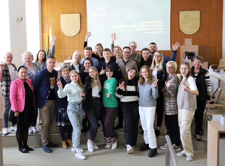 Vyko konferencija „Raseinių rajono jaunimo politika. Realybė ir ateitis“