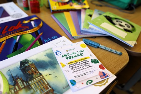 Mokinių jau laukia atsinaujinusios klasės, o pirmokų – mokymosi priemonių rinkiniai