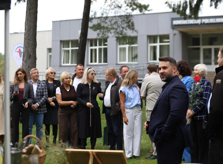 Atnaujintose Raseinių ligoninės virtuvės patalpose pradedamas gaminti maistas pacientams