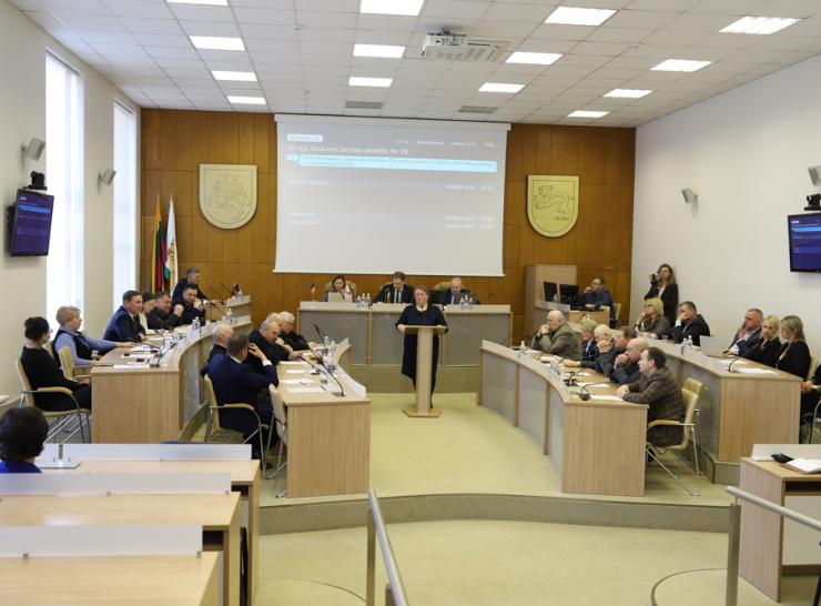 Tarybos posėdyje dėmesys – Raseinių rajono savivaldybės biudžetui