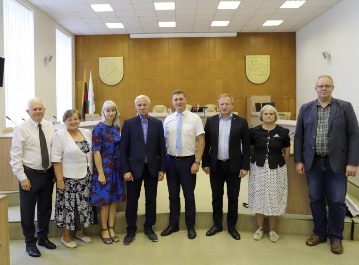 Žemės ūkio viceministro vizitas į Raseinių rajoną