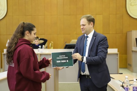 Jau trečiąjį kartą įgyvendinta „Pasimatuok mero kėdę“ iniciatyva