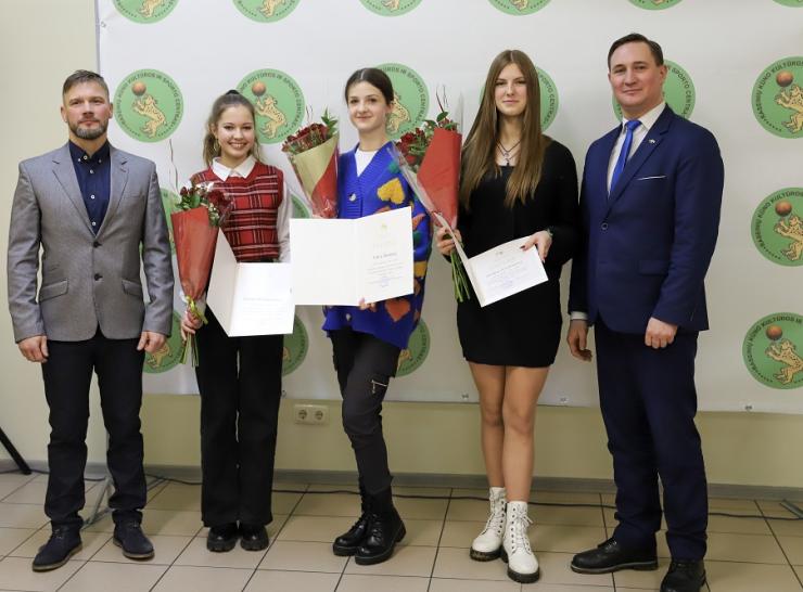 Sportininkams įteikti apdovanojimai ir Savivaldybės mero padėkos