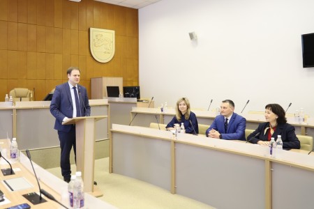 Raseiniuose su ministre aptartos socialinių paslaugų plėtros kryptys