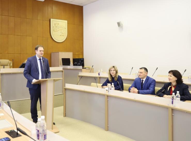Raseiniuose su ministre aptartos socialinių paslaugų plėtros kryptys