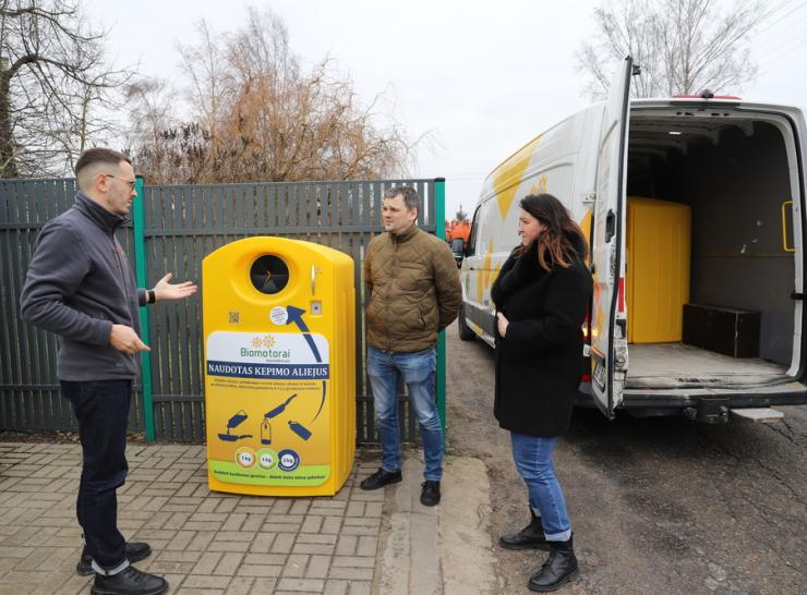 Raseiniuose ir Ariogaloje pradedamas naudoto kepimo aliejaus surinkimas