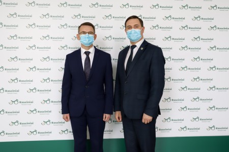 Raseiniuose lankėsi Sveikatos apsaugos ministras Arūnas Dulkys