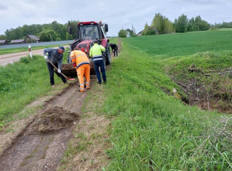 Gegužės mėnesio darbai seniūnijose skirti tvarkai ir atsinaujinimui
