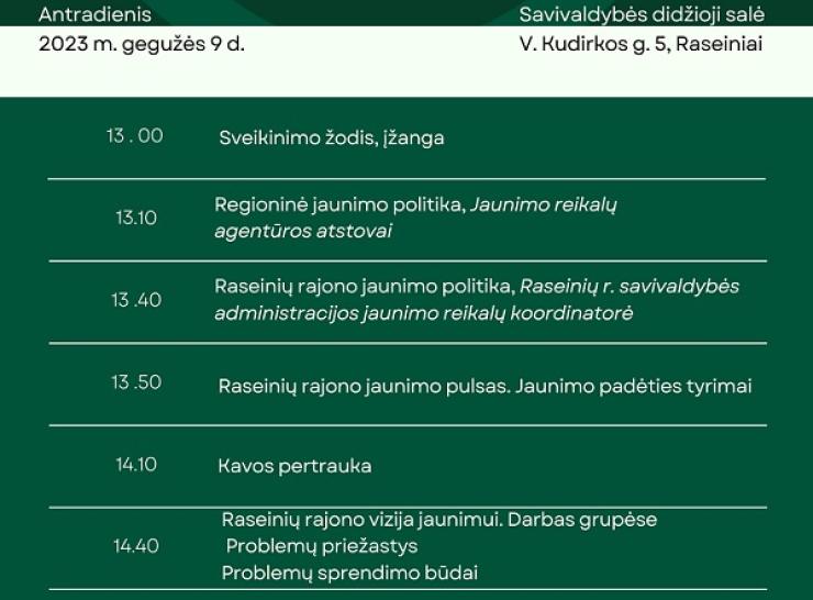 Kviečiame dalyvauti konferencijoje