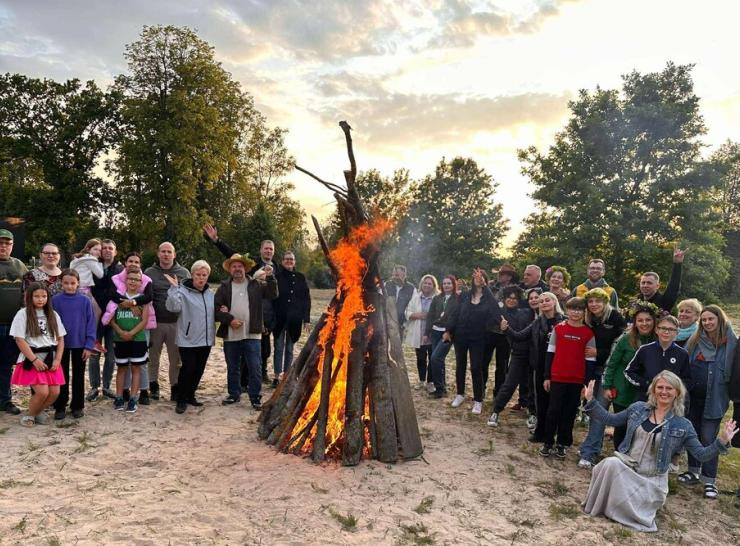 Joninių šventė Kalnų kvartalo bendruomenėje 