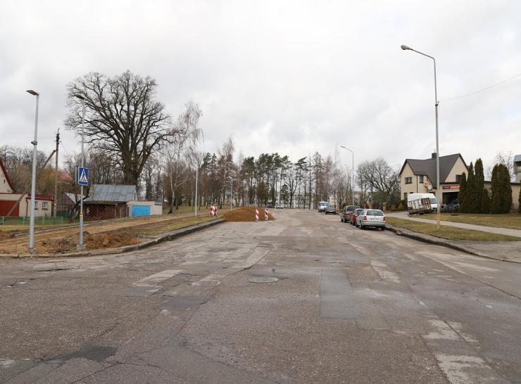 Raseinių miesto Ateities gatvė sulauks pokyčių