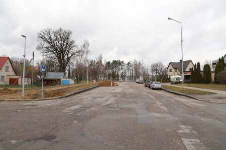 Raseinių miesto Ateities gatvė sulauks pokyčių
