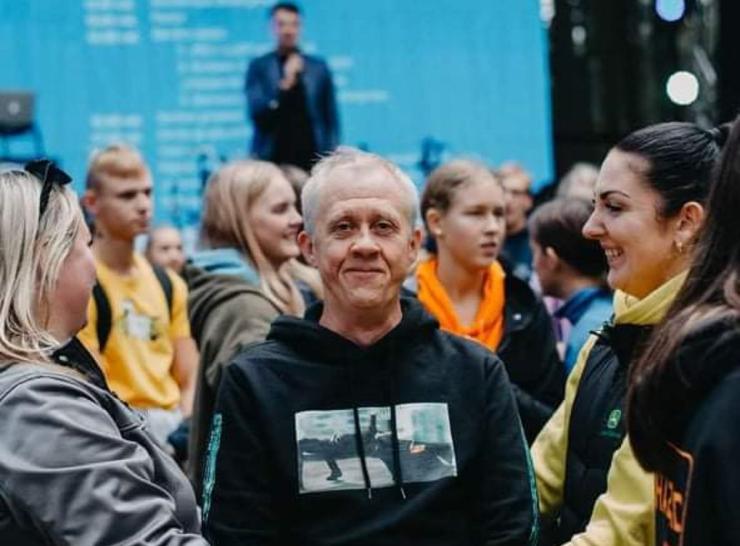 Už kokybišką ir profesionalų darbą su jaunimu paskirta stipendija Raseinių atviro jaunimo centro darbuotojui Renatui Globiui